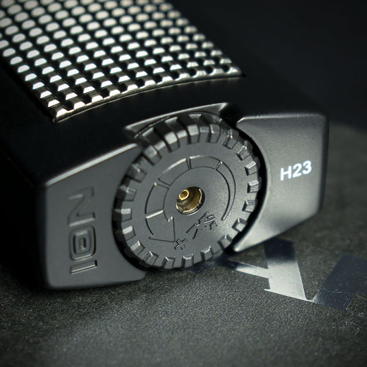 Xikar Ion Double Jet Flame Cigar Lighter - Black (607BK)