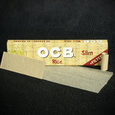 OCB Kingsize Slim Rice Rolling Papers & Tips - Single Pack
