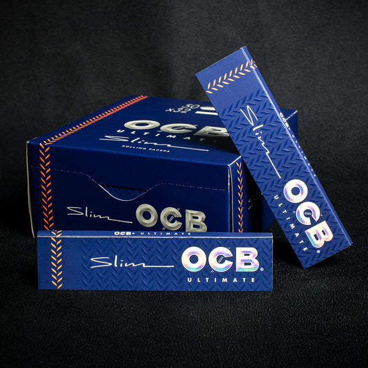 OCB Kingsize Slim Ultimate Rolling Papers - Single Pack