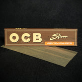 OCB Kingsize Slim Virgin Rolling Papers - Single Pack
