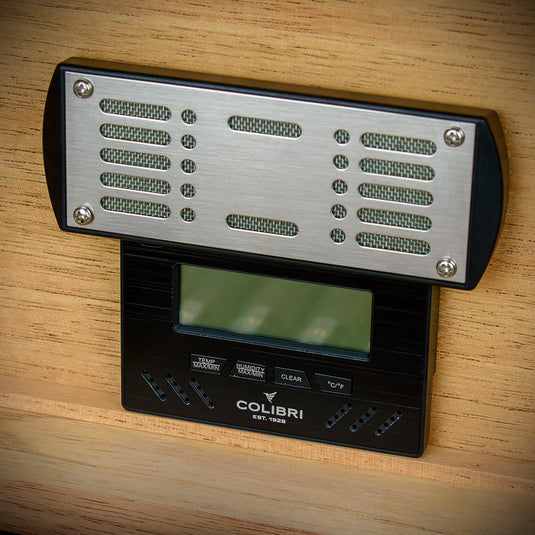 Colibri Quasar Desktop Humidor Black 40-45 Cigars