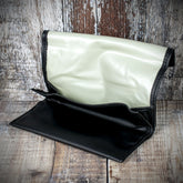 Oil Skin Value Roll-Up Pipe Tobacco Pouch - Black