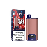 Blu Max 6000 Vape Pod Starter Kit - Strawberry Ice