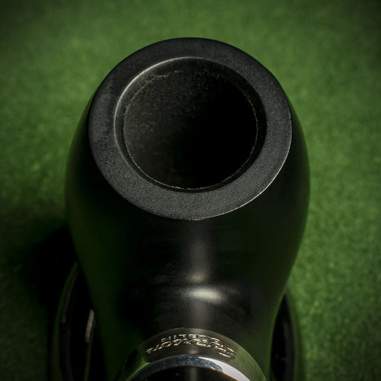 Peterson of Dublin Deluxe System Ebony 12.5 Briar Smoking Pipe - Shape 68