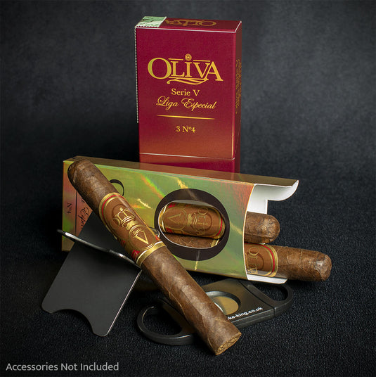 Oliva Serie V Liga Especial No. 4 Cigars - Pack of 3