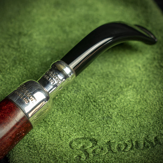 Peterson of Dublin Red Spigot Briar Smoking Pipe - Shape 65