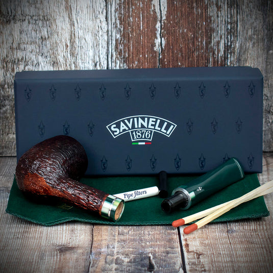 Savinelli Foresta Rusticated - 111 6mm