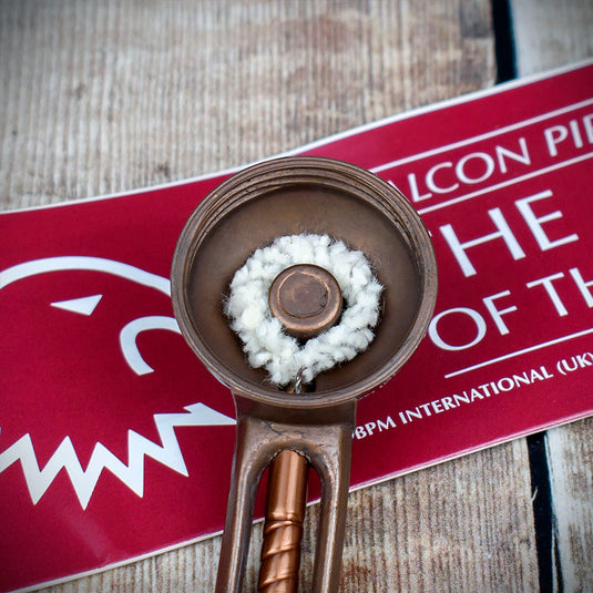 Falcon Pipe Stem - Extra Bent