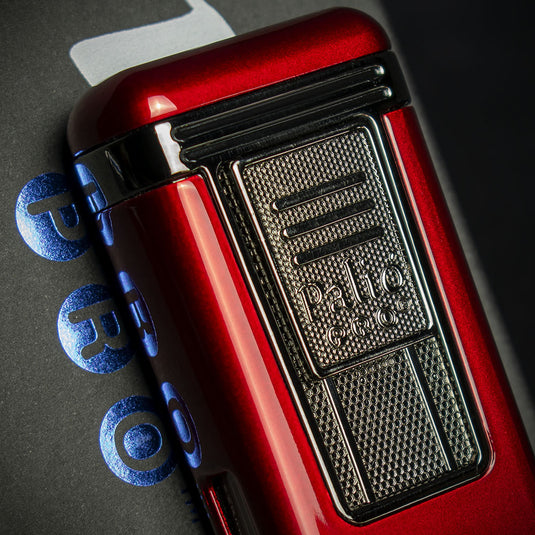 Palio Polaris Triple Flame Cigar Lighter - Red