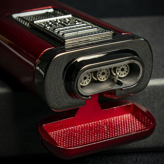 Palio Polaris Triple Flame Cigar Lighter - Red