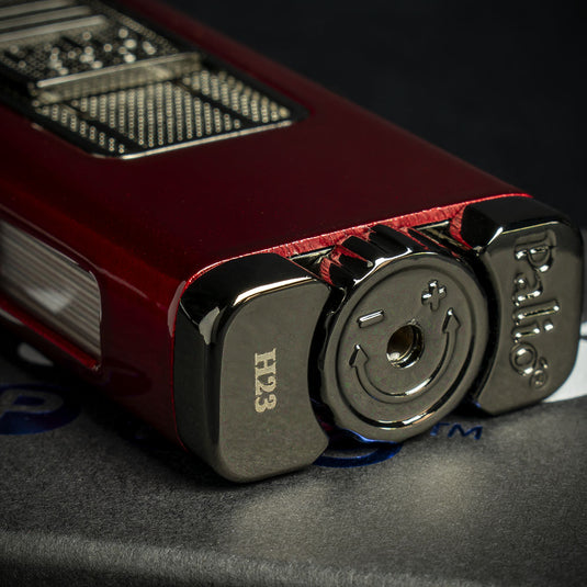 Palio Polaris Triple Flame Cigar Lighter - Red