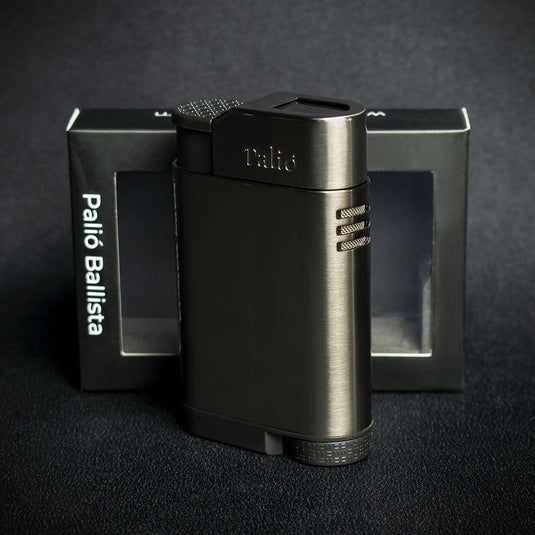 Palio Ballista Single Jet Cigar Lighter - Gunmetal