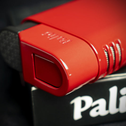 Palio Ballista Single Jet Cigar Lighter - Red