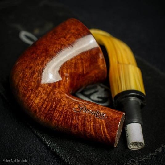 Passatore Rigoletto Briar Smoking Pipe 9mm Filter - 403212