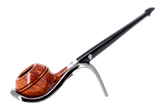 Peterson of Dublin De-Luxe Classic Natural Smoking Pipe - Shape 411