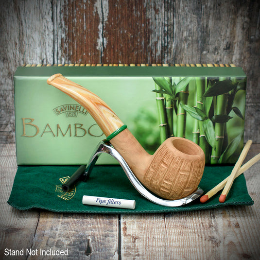Savinelli | Bamboo | Rusticated Natural 626 | 6mm