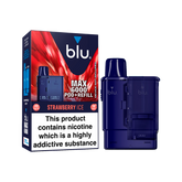 Blu Max 6000 Refill Pod - Strawberry Ice