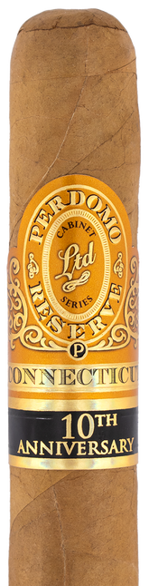 Perdomo 10th Anniversary Connecticut Super Toro Cigar - Single