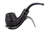 Peterson of Dublin Aran Rusticated Briar Smoking Pipe - Shape No.221