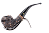 Peterson of Dublin Aran Rusticated Briar Smoking Pipe - Shape No.999