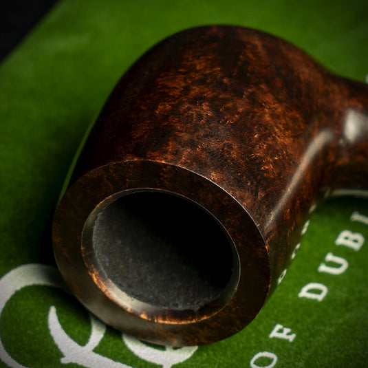 Peterson of Dublin Aran Smooth Nickel Mounted Pipe - Shape 15