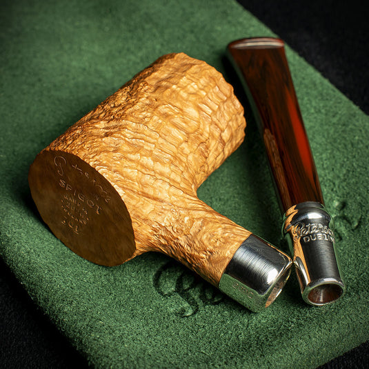 Peterson Of Dublin High Grade Barley Spigot Briar Smoking Pipe - Shape 701