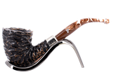 Peterson of Dublin Derry Rusticated Briar Smoking Pipe - Shape 127
