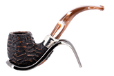 Derry Rusticated Briar Pipe By Peterson of Dublin - Shape 221 (9mm)
