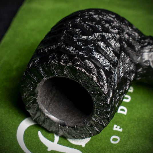 Peterson of Dublin Halloween 2026 Rusticated Briar Smoking Pipe - Shape 107