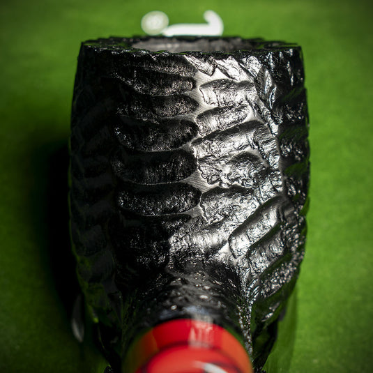 Peterson of Dublin Halloween 2026 Rusticated Briar Smoking Pipe - Shape 107