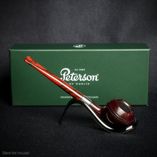 Peterson Of Dublin Harp Smooth Briar Smoking Pipe - Shape No.411