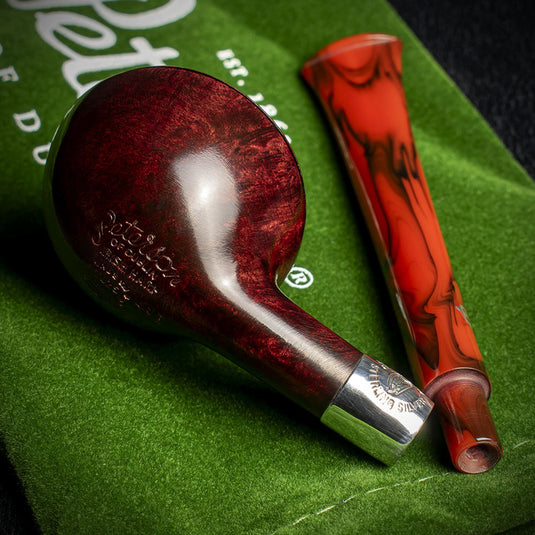 Peterson Of Dublin Harp Smooth Briar Smoking Pipe - Shape No.411