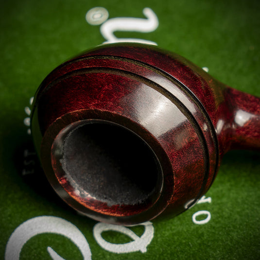 Peterson Of Dublin Harp Smooth Briar Smoking Pipe - Shape No.411