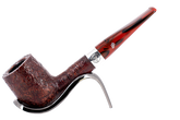 Peterson of Dublin Irish Harp 9mm Sandblast Smoking Pipe - Shape 106
