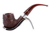 Peterson of Dublin Irish Harp 9mm Sandblast Smoking Pipe - Shape 69