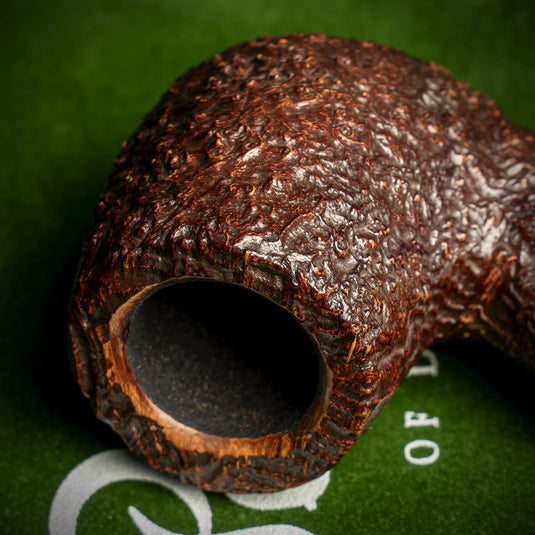 Peterson of Dublin Irish Harp 9mm Sandblast Smoking Pipe - Shape 69
