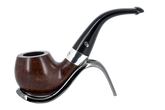 Peterson of Dublin Kildare Silver Mounted Briar Pipe - Shape No.03 9mm Filter