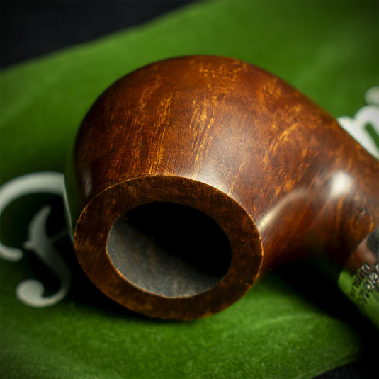 Peterson of Dublin Kildare Silver Mounted Briar Pipe - Shape No.03 9mm Filter