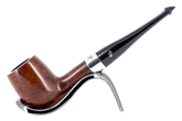 Peterson of Dublin Kildare Silver Mounted Briar Pipe - Shape No.06 9mm Filter