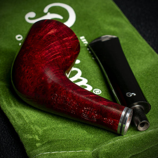 Peterson of Dublin Killarney Red Briar Smoking Pipe - Shape No.268