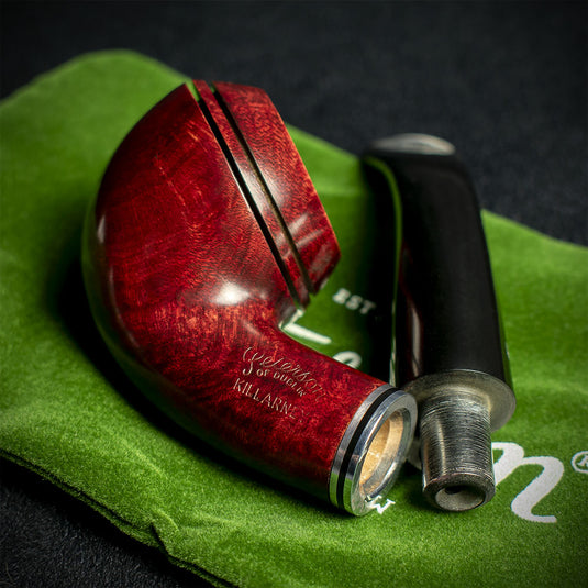 Peterson of Dublin Killarney Red Briar Smoking Pipe - Shape No.999