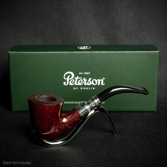 Peterson of Dublin Red Spigot Briar Smoking Pipe - Shape 127