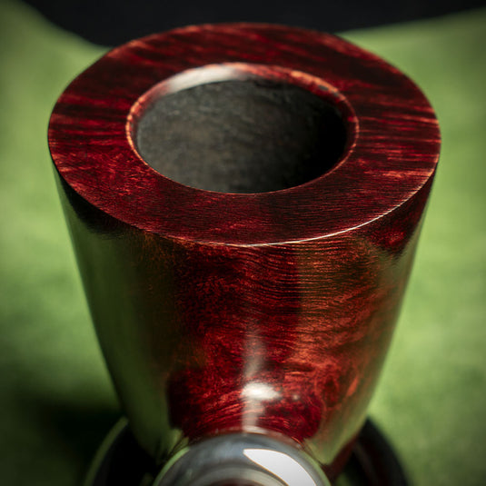 Peterson of Dublin Red Spigot Briar Smoking Pipe - Shape 127
