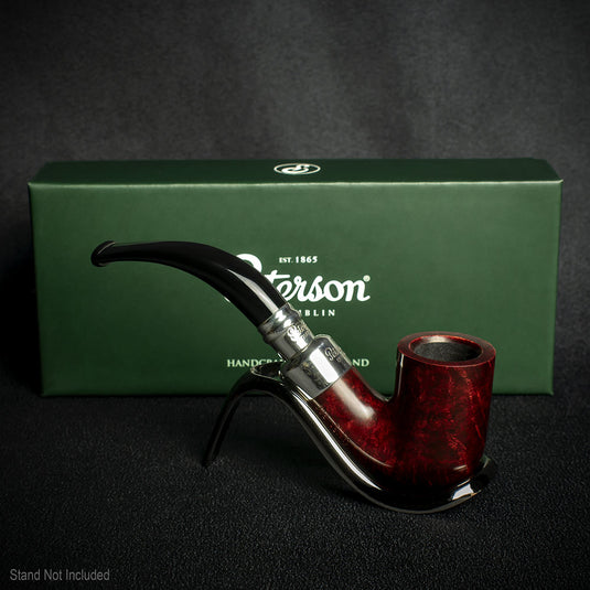 Peterson of Dublin Red Spigot Briar Smoking Pipe - Shape 338