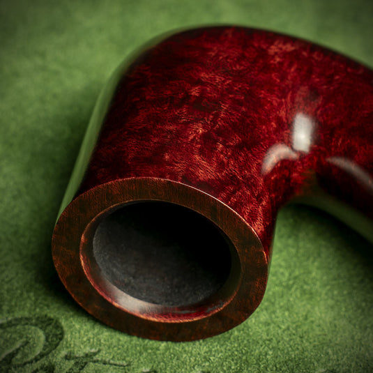 Peterson of Dublin Red Spigot Briar Smoking Pipe - Shape 338