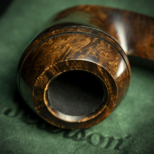 Peterson of Dublin Sherlock Holmes Dark Series Briar Smoking Pipe - Hansom Smooth
