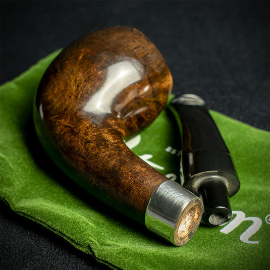 Peterson of Dublin Sherlock Holmes Briar Smoking Pipe - Dark Series Strand