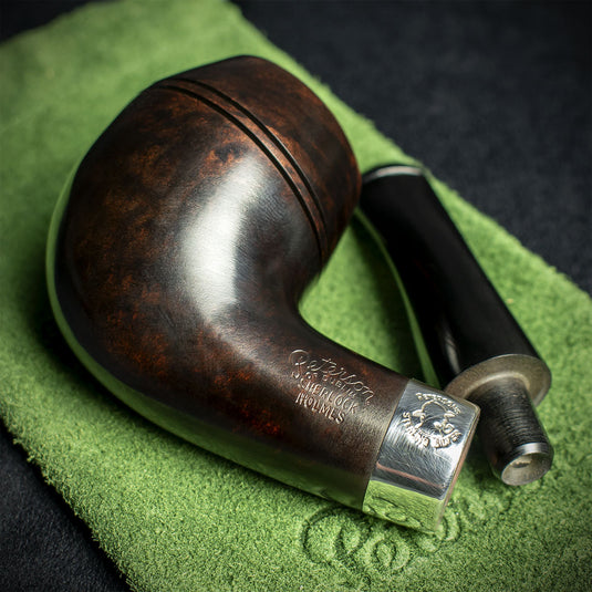 Peterson of Dublin Sherlock Holmes Heritage Collection Deerstalker Smooth Briar Pipe