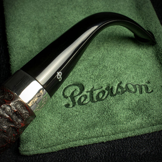 Peterson of Dublin Sherlock Holmes Watson Rusticated Briar Pipe