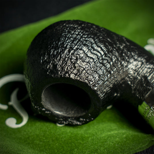 Peterson of Dublin System Spigot Sandblasted Briar Pipe - Shape 303